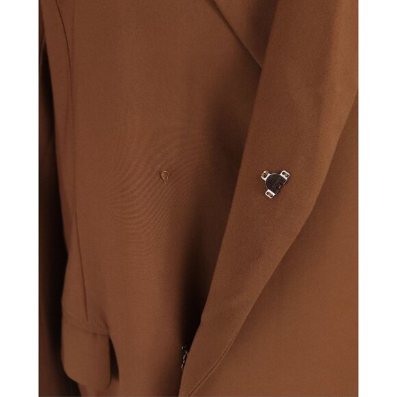 Luar Belt Coat Size S Womens Brown Trench Jacket $780 - Picture 11 of 16